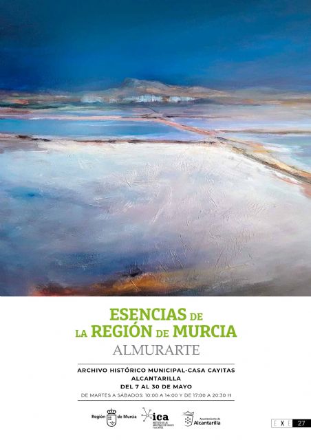 El Plan EXE de Cultura incorpora siete exposiciones en Alcantarilla, Beniel, Bullas, Cartagena, Puerto Lumbreras y Torre Pacheco