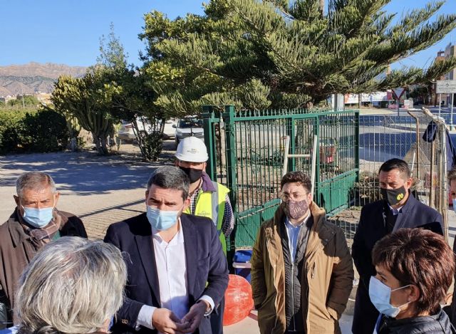 La Comunidad finaliza las obras de los colectores de saneamiento y recogida de pluviales en el casco urbano de Beniel