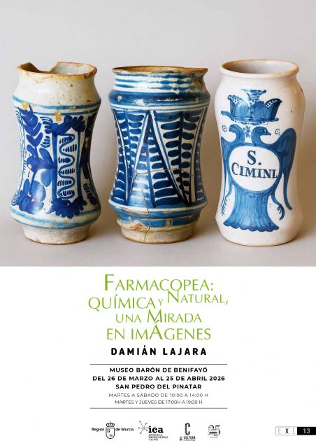 El Plan EXE de Cultura incorpora esta semana las muestras de Nora Gallego en Beniel y de Damián Lajara en San Pedro del Pinatar