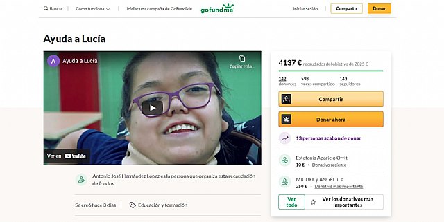 Éxito en una campaña de crowdfunding para que una menor tetrapléjica pueda acceder a un sistema de ordenador que controla con la mirada